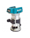 Makita cordless multifunction router DRT50Z, 18 Volt, milling machine (blue / silver, without battery and charger) - nr 1