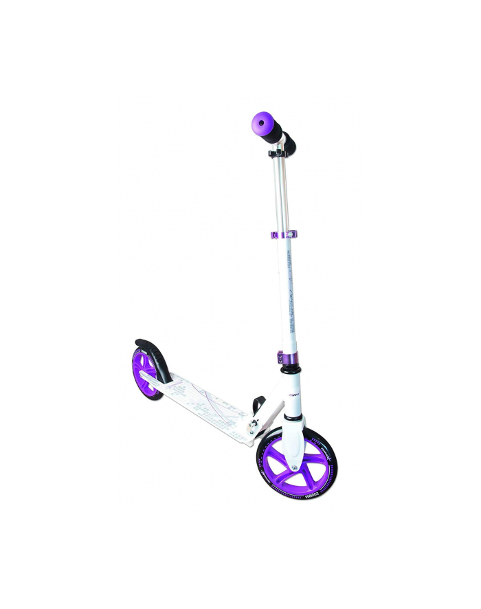 Muuwmi Aluminum Scooter 200mm white / purple - 117 główny