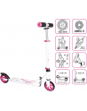 Muuwmi Aluminum Scooter 125mm white / pink - 347 - nr 2