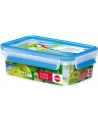 EMSA Clip & Close Frischhaltedose (transparent / blue, 1.0 liter, classical format) - nr 10