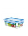 EMSA Clip & Close Frischhaltedose (transparent / blue, 1.0 liter, classical format) - nr 3