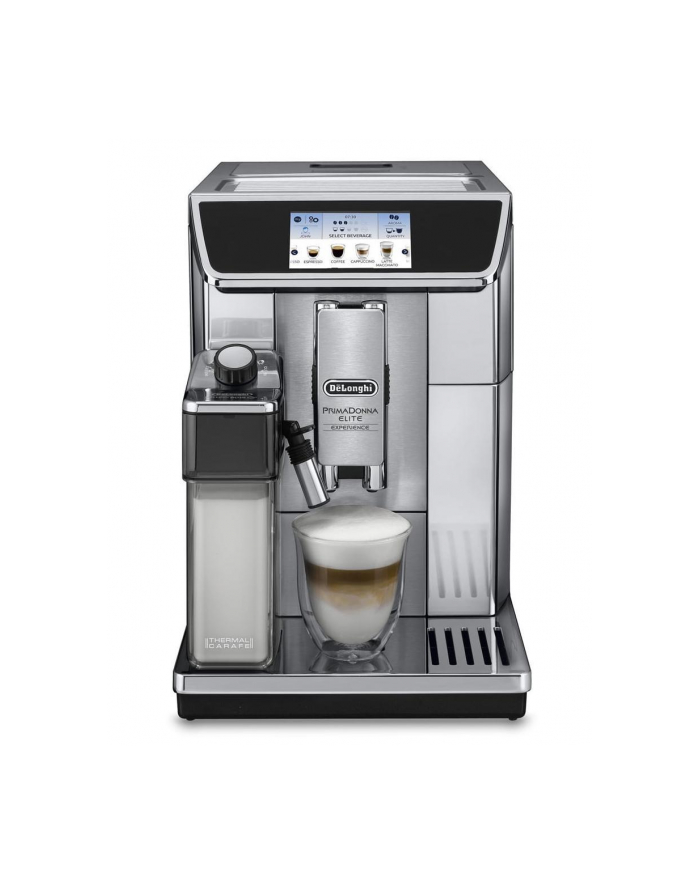 Ekspres ciśnieniowy DeLonghi ECAM 650.85.MS (1450W; kolor srebrny) główny