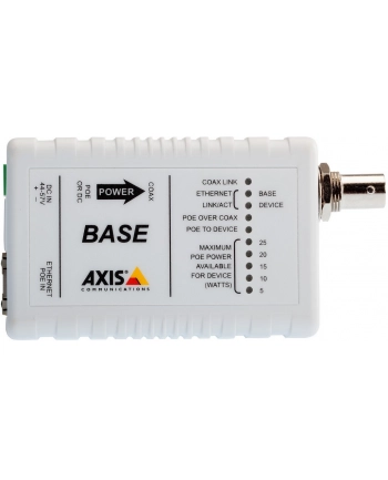 axis Zestaw adapterów koncentrycznych PoE+ T8640 over Coax nr 2