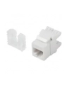 Moduł keystone gniazdo RJ45 - LSA UTP kat.6 180 stopni do puszki montażowej - nr 2