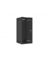 Szafa wisząca 10'' 12U 280x310 czarna FLAT PACK - nr 1