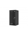 Szafa wisząca 10'' 12U 280x310 czarna FLAT PACK - nr 24