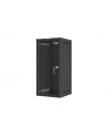 Szafa wisząca 10'' 12U 280x310 czarna FLAT PACK - nr 4