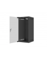 Szafa wisząca 10'' 12U 280x310 czarna FLAT PACK - nr 9