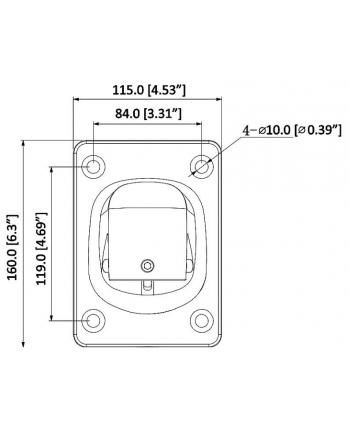 Uchwyt montażowa Do kamer DAHUA PFB305W