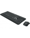 Zestaw klawiatura + mysz membranowa Logitech 920-008678 (USB 2.0; (BE); kolor czarny) - nr 2