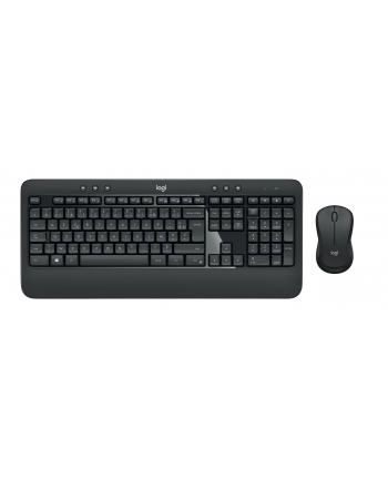 Zestaw klawiatura + mysz membranowa Logitech 920-008678 (USB 2.0; (BE); kolor czarny)