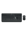 Zestaw klawiatura + mysz membranowa Logitech 920-008678 (USB 2.0; (BE); kolor czarny) - nr 5