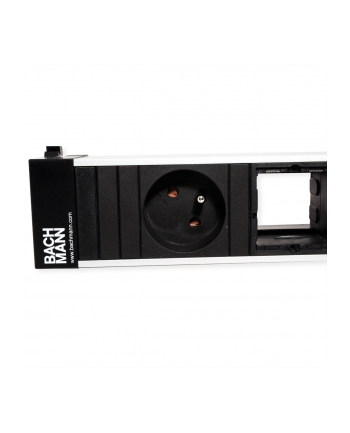 Listwa blatowy Bachmann 916003 (1 x UTE  2 x wolne miejsce; 0 10m; kolor czarny)