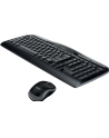 Zestaw klawiatura + mysz membranowa Logitech 920-003984 (USB 20; (BE); kolor czarny) - nr 13