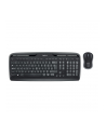 Zestaw klawiatura + mysz membranowa Logitech 920-003984 (USB 20; (BE); kolor czarny) - nr 15