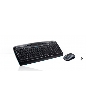 Zestaw klawiatura + mysz membranowa Logitech 920-003984 (USB 20; (BE); kolor czarny)