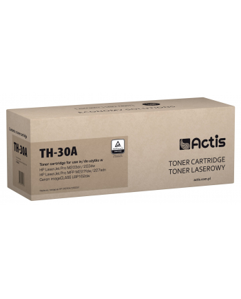 Toner ACTIS TH-30A (zamiennik HP 30A CF230A; Supreme; 1600 stron; czarny)