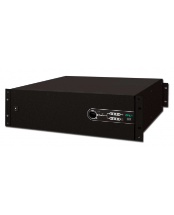 Zasilacz awaryjny UPS Ever UPS EVER SINLINE 1600 USB HID 19  3U W/SL00RM-001K60/07 (Rack; 1600VA)