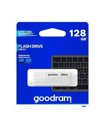 GOODRAM FLASHDRIVE 128GB UME2 USB 2.0 WHITE nr 2