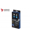 Kabel SAVIO GCL-02 (HDMI M - HDMI M; 1 8m; kolor czarno-niebieski) - nr 2