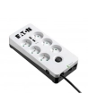 Listwa przeciwprzepięciowa EATON PB6TUF (6 x UTE; 10 A; kolor biały) - nr 3
