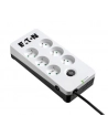 Listwa przeciwprzepięciowa EATON PB6UF (6 x UTE; 10 A; kolor biały) - nr 14