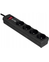 Listwa przeciwprzepięciowa EATON PS4F (4 x UTE; 10 A; kolor czarny) - nr 2