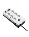 Listwa przeciwprzepięciowa EATON PB6UF (6 x UTE; 10 A; kolor biały) - nr 13