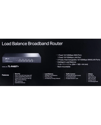 Router sieciowa TP-LINK TL-R480T+ (xDSL) nr 1