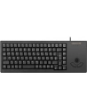 CHERRY XS Trackball Keyboard G84-5400, keyboard (black, US English with EURO symbol) - nr 36
