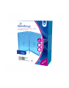 Mediarange BD sheath 3-fold (30 pieces), protective sheath (blue) - nr 3