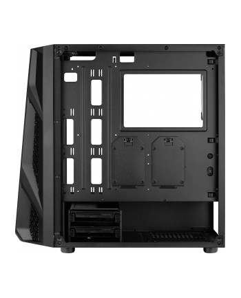 Aerocool NightHawk Duo ARGB, tower case (black, Tempered Glass)