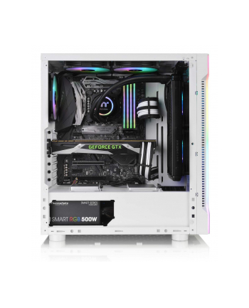 Thermaltake TG H200 Snow RGB, tower case (white, Tempered Glass)