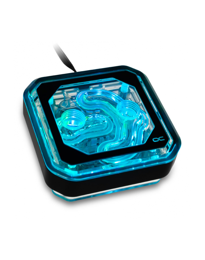 Alphacool Ice Block XPX RGB - Plexi Black Digital główny