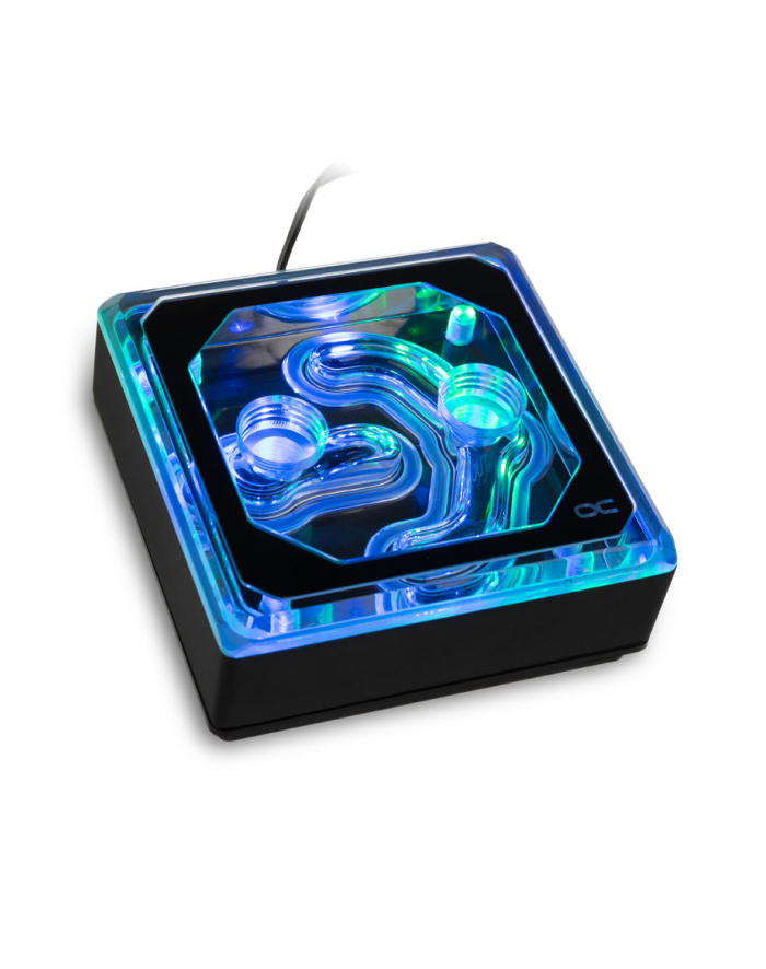 Alphacool Ice Block XPX Edge RGB - Plexi Black Digital główny