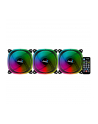 Aerocool Astro Pro 12 120x120x25, case fan (black, 3-pack, incl. H66F control hub, remote control) - nr 7