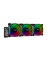 Aerocool Astro Pro 12 120x120x25, case fan (black, 3-pack, incl. H66F control hub, remote control) - nr 9