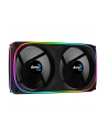 Aerocool Astro 24 240x120x25, case fan (dual fan design RGB) - nr 1