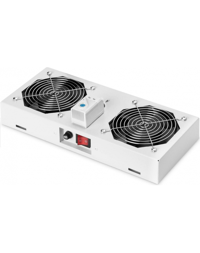 Digitus roof ventilation unit for wall mounting cabinets, fan module (gray, 2 fans) główny