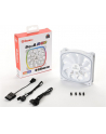 Enermax SQUA ARGB White, case fan (white, single fan) - nr 8