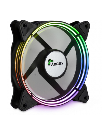 Inter-Tech Argus Valo 1201 RGB 120x120x25, case fan (black)