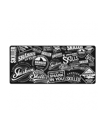 Sharkoon SKILLER SGP2 XXL, Mouse Pad (black / white)