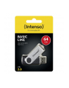 Intenso Basic Line 64GB, USB flash drive (silver / black, USB-A 2.0) - nr 25