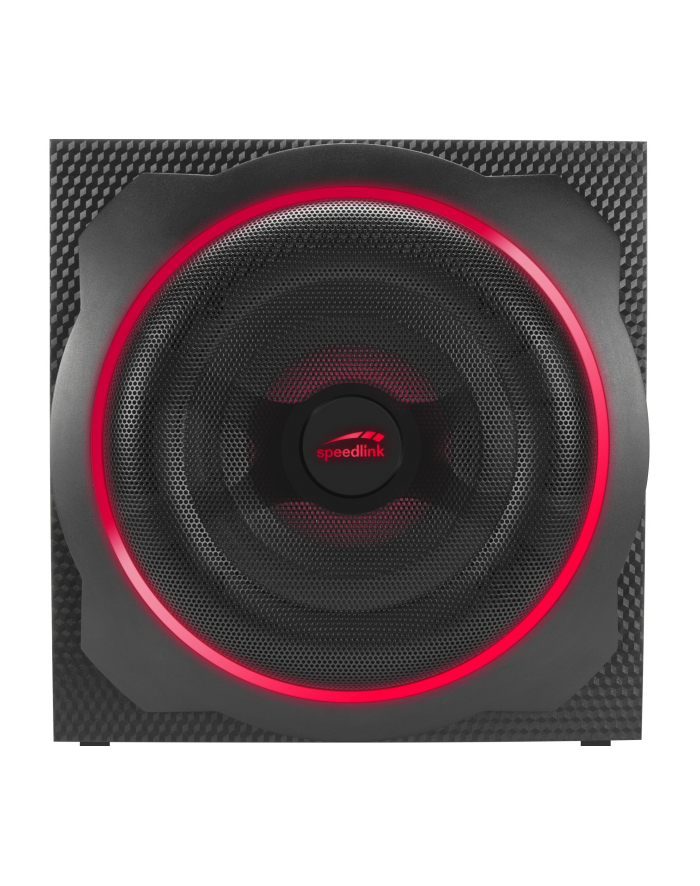 Speedlink GRAVITY CARBON RGB, speaker (black, 60W, Bluetooth, jack, RGB) główny