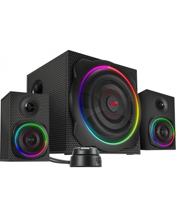 Speedlink GRAVITY CARBON RGB, speaker (black, 60W, Bluetooth, jack, RGB)