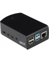 Joy-IT Aluminum housing for Raspberry Pi 4 B bk - nr 17