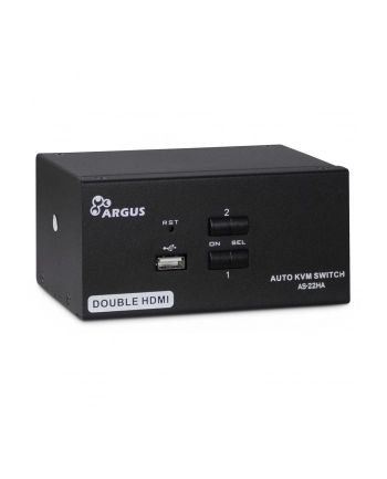 Inter-Tech KVM Switch AS-22HA HDMI, KVM Switch