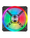 Corsair iCUE QL140 RGB 2er 140x140x25, case fan (black, 2-pack, including Lighting Node CORE) - nr 60