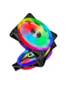 Corsair iCUE QL140 RGB 2er 140x140x25, case fan (black, 2-pack, including Lighting Node CORE) - nr 64
