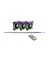 Inter-Tech Argus RGB Fan Set RS-04 120x120x25, case fan (black, 3-pack, remote control, 1x RGB LED strips, control unit) - nr 3